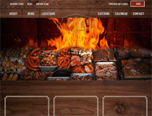 Tablet Screenshot of hardeightbbq.com